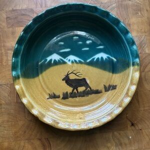 Montana Earth Pottery Pie Dish